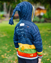 Load image into Gallery viewer, Dark Navy Organic Handcrafted Kid Sweater